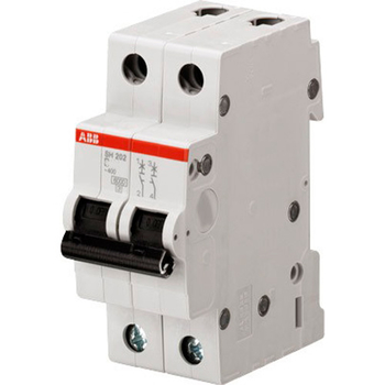 Автоматический выключатель ABB SH202L 2P 16А (С) 4,5kA - Электрика, НВА - Модульное оборудование - Автоматические выключатели - . Магазин оборудования для автономного и резервного электропитания Ekosolar.ru в Владикавказе