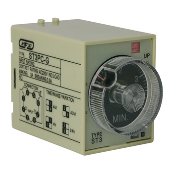 Реле времени 220V ST3PC-G (4-24h) Энергия - Электрика, НВА - Реле, автоматизация и управление - Реле времени - . Магазин оборудования для автономного и резервного электропитания Ekosolar.ru в Владикавказе