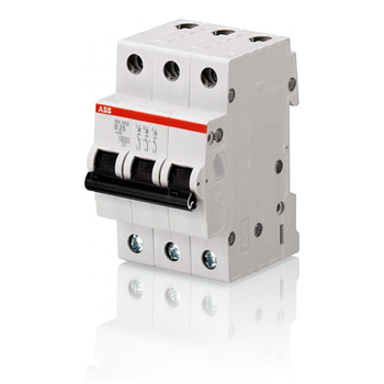 Автоматический выключатель ABB SH203L 3P 25А (С) 4,5kA - Электрика, НВА - Модульное оборудование - Автоматические выключатели - . Магазин оборудования для автономного и резервного электропитания Ekosolar.ru в Владикавказе