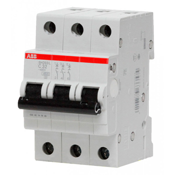 Автоматический выключатель ABB SH203L 3P 63А (С) 4,5 kA - Электрика, НВА - Модульное оборудование - Автоматические выключатели - . Магазин оборудования для автономного и резервного электропитания Ekosolar.ru в Владикавказе