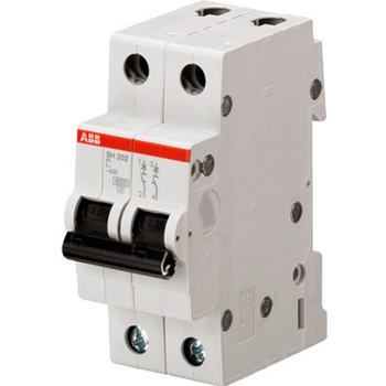 Автоматический выключатель ABB SH202L 2P 25А (С) 4,5kA - Электрика, НВА - Модульное оборудование - Автоматические выключатели - . Магазин оборудования для автономного и резервного электропитания Ekosolar.ru в Владикавказе