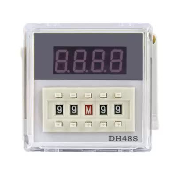 Реле времени цифровое 220V DH48S-2Z AC Энергия - Электрика, НВА - Реле, автоматизация и управление - Реле времени - . Магазин оборудования для автономного и резервного электропитания Ekosolar.ru в Владикавказе