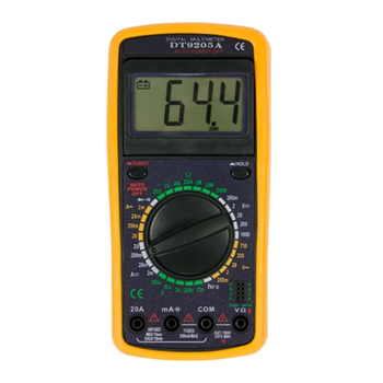 Мультиметр DT 9205A Энергия - Электрика, НВА - Измерительный инструмент - Мультимеры - . Магазин оборудования для автономного и резервного электропитания Ekosolar.ru в Владикавказе
