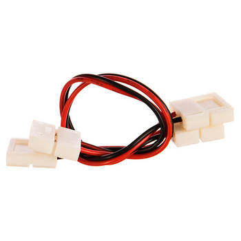 Комплект коннекторов Apeyron Electrics 09-10 (2 клипсы с проводами) для одноцветной светодиодной.ленты 12В 8 мм - Светильники - Cветодиодные ленты - . Магазин оборудования для автономного и резервного электропитания Ekosolar.ru в Владикавказе