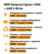 ИБП Энергия Гарант 1000 + Аккумулятор S 40 Ач - 12В (600Вт - 36мин) - ИБП и АКБ - ИБП для котлов - . Магазин оборудования для автономного и резервного электропитания Ekosolar.ru в Владикавказе