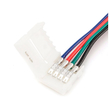 Комплект коннекторов Apeyron Electrics 09-12 (2 клипсы с проводами) для RGB-светодиодной ленты 12В IP20 10 мм - Светильники - Cветодиодные ленты - . Магазин оборудования для автономного и резервного электропитания Ekosolar.ru в Владикавказе