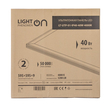 Панель ультратонкая светодиодная LightPhenomenON LT-UTP-01-IP40-40W-4000К - Светильники - Для общественных зданий - . Магазин оборудования для автономного и резервного электропитания Ekosolar.ru в Владикавказе