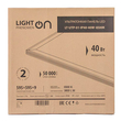 Панель ультратонкая светодиодная LightPhenomenON LT-UTP-02-IP40-40W-6500К LED - Светильники - Для общественных зданий - . Магазин оборудования для автономного и резервного электропитания Ekosolar.ru в Владикавказе